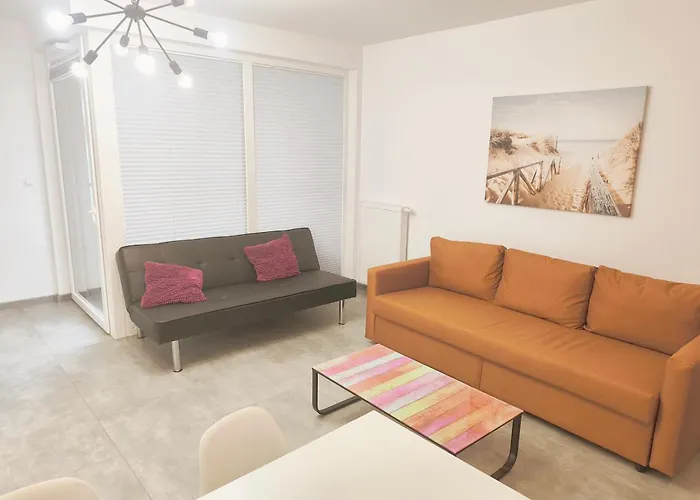 公寓 Lighthouse & Parking 格但斯克